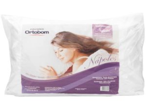 OFERTA 13/12/24 Travesseiro Ortobom de Cabeça Poliéster Nápoles - PM124400100