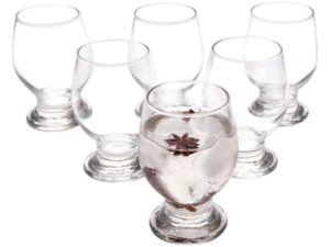 OFERTA 26/11/24 Jogo de Taças para Água e Suco de Vidro 250ml - 6 Peças Nadir Paulista - PM 142235700