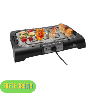 PM - Churrasqueira Elétrica 1500W Britânia Gourmet - com Grelha - 218914800