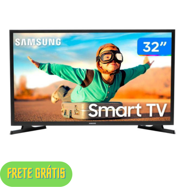 OFERTA 09/11/24 Smart TV HD LED 32” Samsung 32T4300A - Wi-Fi HDR 2 HDMI 1 USB - PM 225608200