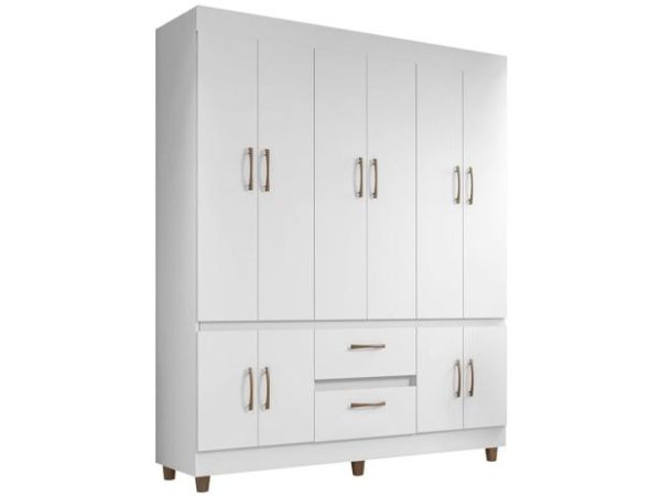 PM - Guarda-roupa Casal 10 Portas 2 Gavetas Araplac - Coimbra - 123487901
