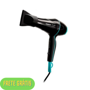 OFERTA 10/12/24 Secador de Cabelo Taiff Style Preto 2000W - 2 Velocidades - PM 108511900
