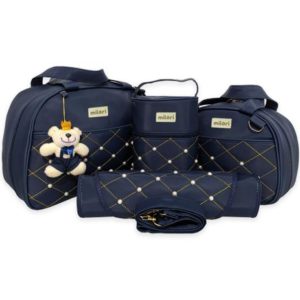 PM - Bolsas de Maternidade Pérola 4 Peças Térmico Impermeável - Milori Baby - chddjj2de0