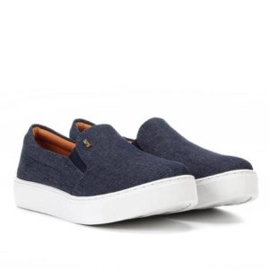 PM - Slip On Santa Lolla Jeans Logo Feminino - gde7h218ja
