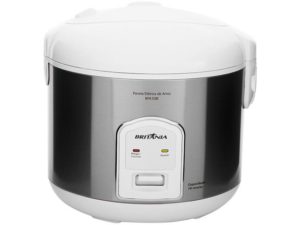 PM - Panela de Arroz Elétrica Britânia Tamanho Família - BPA10BI 700W 10 Xícaras Branca - 218503700