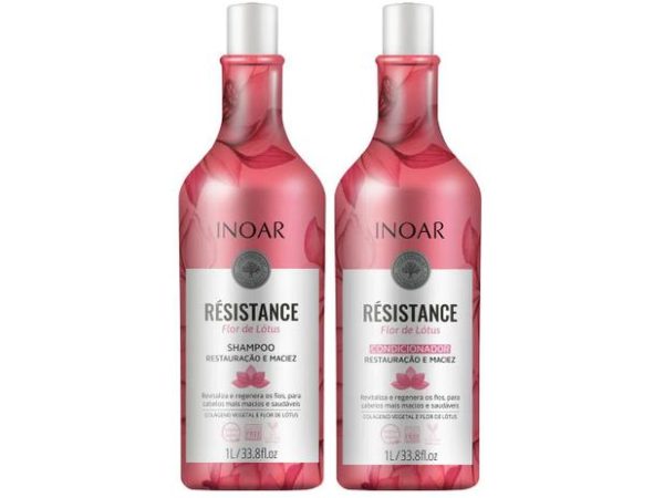 PM - Inoar Résistance Flor de Lótus Kit - Shampoo + Condicionador kit - 228402800