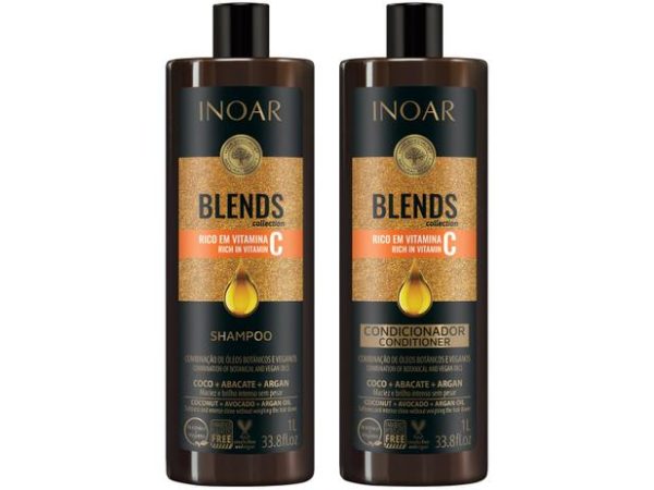 PM - Shampoo e Condicionador Inoar Blends Collection - 1L Cada - 230890100