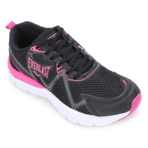 NTS - Tênis Everlast Kromus II Feminino - Preto+Rosa - AXB-6041-234-34