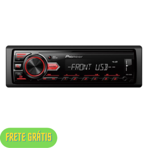 PM - Som Automotivo Pioneer MP3 Player AM/FM USB - Auxiliar MVH-98UB - 031491900