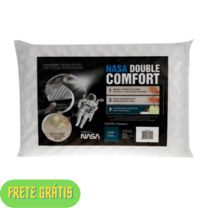 OFERTA 11/12/24 Travesseiro Nasa Fibrasca Viscoelástico - NASA Double Comfort - PM 111907000
