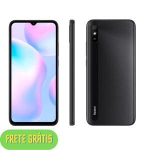 09/07/24 Smartphone Xiaomi Redmi 9A 32GB Cinza 4G Octa-Core - 2GB RAM 6,53” Câm. 13MP + Selfie 5MP Dual Chip - PM 226913400
