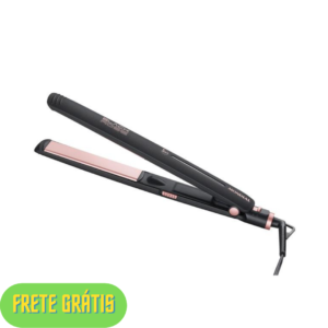OFERTA 29/10/24 Chapinha/Prancha de Cabelo Mondial Black Rose P-27 - Turmalina 220ºC - PM107015400