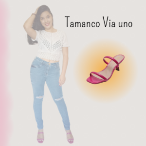 DFT - Tamanco Via Uno Tiras Pink - VI185SHF36QFV