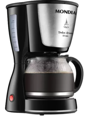 PM - Cafeteira Elétrica Mondial Dolce Arome C-32 32X - Preta 32 Xícaras - 023530300