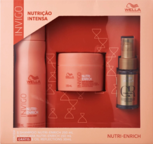 AME - Kit Wella Professionals Invigo Nutri-Enrich Oil Reflections (3 Produtos) - 4339179126