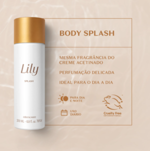 BOT - Splash Desodorante Colônia Lily 200ml - B84182