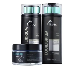 PM - Truss Equilibrium - Shampoo+Condicionador 300ml+Mascara Specific 180g - kgh70jekd7