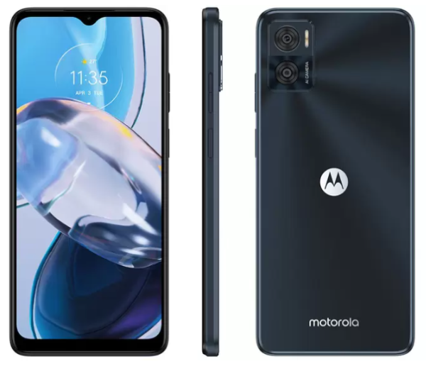 08/06/2024 Moto E22 Smartphone Motorola 64GB Preto 4G 4GB RAM 6,5” Câm. Dupla + Selfie 5MP Dual Chip - PM 235778200