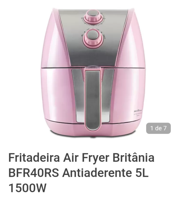 09/06/24 Fritadeira Rosa Britânia