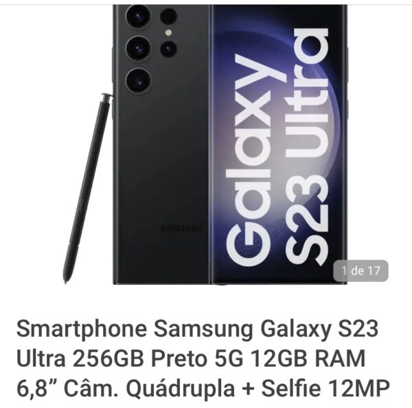 Oferta 28/08/2024 Galaxy S23 Ultra 256gb PM