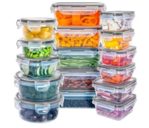 OFERTA 18/11/24 Conjunto de 16 Potes Herméticos Decoteam Com Tampa e Trava - Croix - PM jca8acjkk0