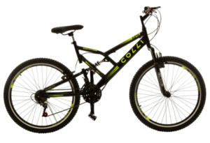 OFERTA 22/11/24 Bicicleta Aro 26 Colli GPS Freio V-Brake Aço Carbono 21 Marchas - PM 237943900