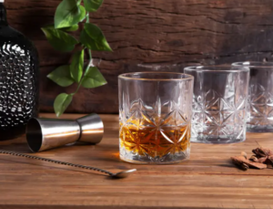 OFERTA 20/12/24 Jogo de Copos de Vidro 330ml 6 Peças Haus - Pavillion - PM 231205300