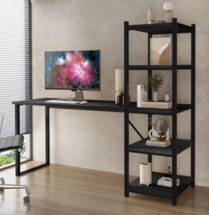 OFERTA 21/11/24 Mesa Escrivaninha Industrial Para Escritório Home Office Estudo - MS Móveis - PM ebgh9ek635