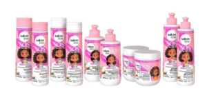 OFERTA 20/11/24 Kit SOS Kids 2 Shampoo 2 Condicionador 2 Máscara 2 Ativador 2 Creme Salon Line - S.O.S Cachos - PM fd1800676a
