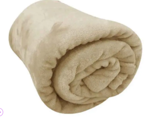 OFERTA 19/11/24 Manta Casal de Poliéster Jolitex Dyuri Mix Bege Médio - PM 237271200