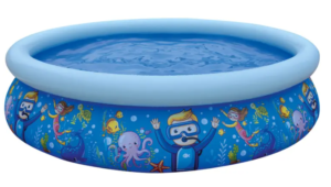 OFERTA 19/11/24 Piscina Infantil Inflável Redonda Jilong 1140L - Fundo do Mar - PM 228217200