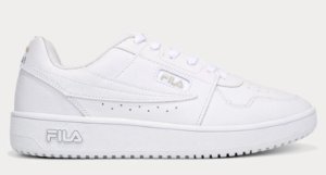 OFERTA 18/11/24 Tênis Couro Fila Acd Classic Masculino - Branco+Bege - NTS