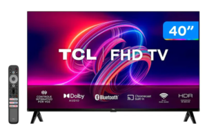 OFERTA 28/11/24 Smart TV 40” Full HD LED TCL 40S5400A Android - PM 237862900