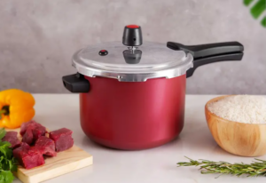 OFERTA 30/11/24 Panela de Pressão Panelux 4,5L Cereja Fechamento Externo Magnific - PM 237805900