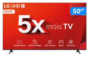 OFERTA 22/11/24 Smart TV 50" 4K LG Ultra HD 50UT8050 - PM 238617500
