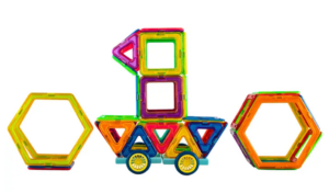 OFERTA 03/12/24 Brinquedo Educativo De Montar Magnético - Formagnéticos 40 Peças Dican - PM 237607500