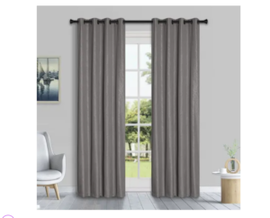 OFERTA 05/12/24 Cortina de Tecido Rustica Veneza 2,60x2,30m Pemogo - PM cj442eeh7j