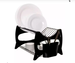 OFERTA 12/12/24 Escorredor De Louca Cozinha 13 Pratos Copo Duplo 2 Andares Porta Talheres - MetalTru - PM gej8e2k08j