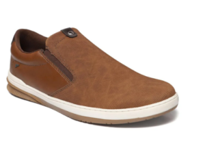 OFERTA 12/12/24 Sapatênis Tênis Slip-On Masculino Bardone Calce Fácil - Marrom - NTS H1O-0003-138-37