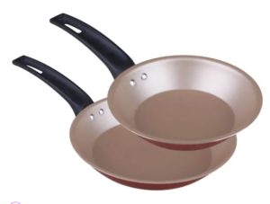 OFERTA 06/01/25 Conjunto de Frigideiras Antiaderente Panelux de Alumínio Magnific Cereja 2 Peças - PM 238510100