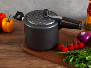 OFERTA 13/12/24 Panela de Pressão Panelux Antiaderente 4,5L - Grafite Magnific - PM 144303000