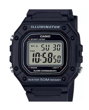 OFERTA 21/12/24 Relógio De Pulso Casio Youth W-218H Negro - ML