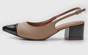 OFERTA 02/12/24 Scarpin Vizzano Slingback Bege - DFT