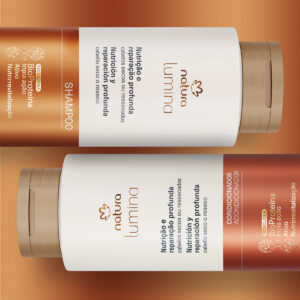 OFERTA 19/12/24 Kit Shampoo e Condicionador Nutrição e Reparação - NAT 167103