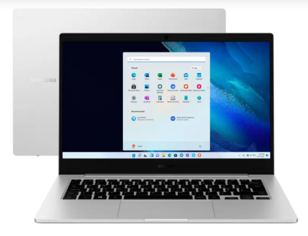 OFERTA 23/01/25 Notebook Samsung Galaxy Book Go Snapdragon 7c Kryo - PM 238835100