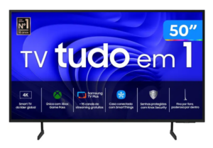 OFERTA 16/01/25 Smart TV 50” 4K UHD LED Samsung 50DU7700 - PM 238245000