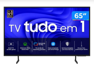 OFERTA 17/01/24 Smart TV 65” 4K UHD LED Samsung 65DU7700 - Wi-Fi Bluetooth Alexa 3 HDMI - PM 238245200