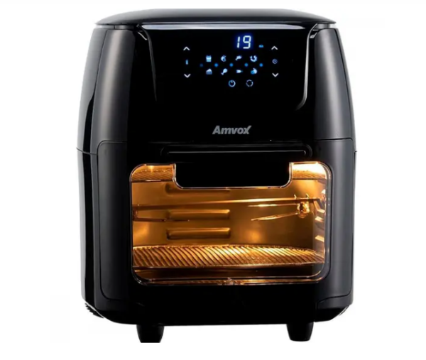 OFERTA 24/01/25 Fritadeira Sem Óleo Air Fryer Oven 12L Amvox Preto 1700W 110V - PM gk2fcg0149