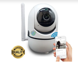 OFERTA 02/01/25 Mini Camera Segurança Robô Wifi Hd Babá Pet Onvif Noturna - Orbitronic - PM agafj291j4