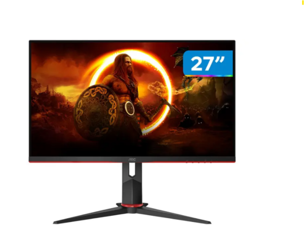 OFERTA 21/01/25 Monitor Gamer AOC 27" Full HD 165Hz 1ms HDMI 27G2S/BK - PM 237272700